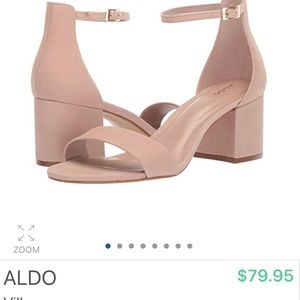 Aldo villarosa pumps, nude